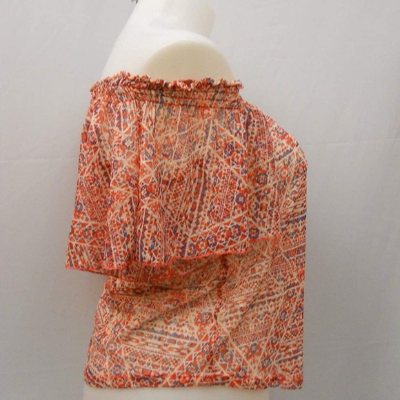 BUNDLE OF 2 | NO BOUNDARIES SHEER LACE TOP W/BATWING SLEEVES | XL {15-17} - Picture 12 of 14